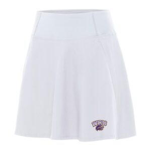 Women's Antigua White Western Carolina Catamounts Chip Skort