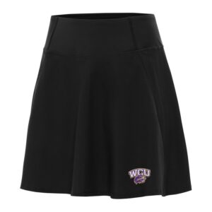 Women's Antigua Black Western Carolina Catamounts Chip Skort