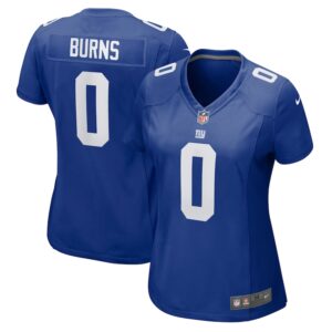 Women's Nike Brian Burns  Royal New York Giants  Game Jersey