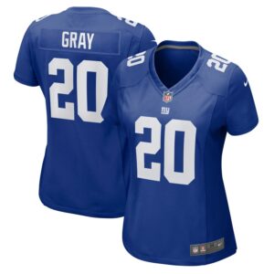 Women's Nike Eric Gray  Royal New York Giants  Game Jersey