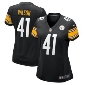 Women's Nike Payton Wilson  Black Pittsburgh Steelers  Game Jersey