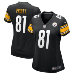 Women's Nike MyCole Pruitt  Black Pittsburgh Steelers  Game Jersey