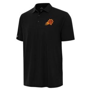 Men's Antigua Black Phoenix Suns Era Polo