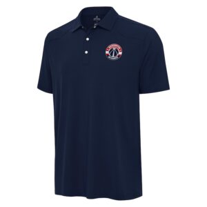 Men's Antigua  Navy Washington Wizards Western Polo