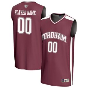 Youth GameDay Greats  Maroon Fordham Rams NIL Pick-A-Player Lightweight Men's Basketball Fashion Jersey