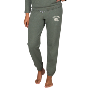 Women's Concepts Sport  Green Cleveland Browns Mainstream French Terry Tri-Blend Pants
