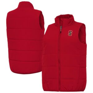 Women's Antigua  Cardinal Stanford Cardinal Experience Full-Zip Vest