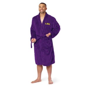 Men's The Northwest Group  Purple LSU Tigers Silk Touch Bathrobe