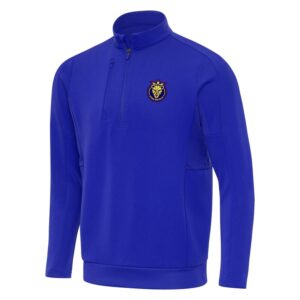Men's Antigua  Royal Utah Royals Generation Quarter-Zip Jacket