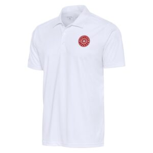 Men's Antigua White Portland Thorns FC Big & Tall Tribute Polo