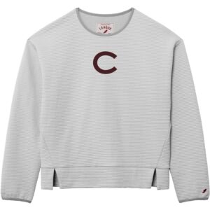 Women's League Collegiate Wear  Gray Colgate Raiders Summit Pullover Sweatshirt