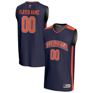 Unisex GameDay Greats  Navy Virginia Cavaliers NIL Pick-A-Player Lightweight Women's Basketball Fashion Jersey