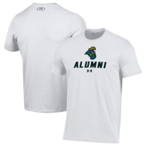 Men's Under Armour  White Coastal Carolina Chanticleers Alumni Performance T-Shirt