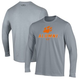 Men's Under Armour  Gray Sam Houston State Bearkats Alumni Performance Long Sleeve T-Shirt