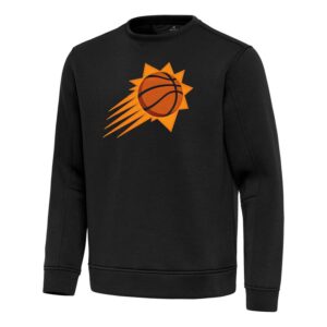 Men's Antigua  Black Phoenix Suns Relevant Pullover Sweatshirt