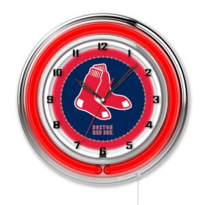 Boston Red Sox 19" Double Neon Wall Clock