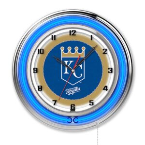 Kansas City Royals 19" Double Neon Wall Clock