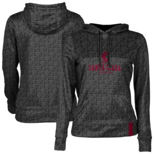 Women's ProSphere  Black Santa Clara Broncos 1.0 Pullover Athletics Hoodie