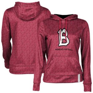 Women's ProSphere  Red Benedictine Eagles 1.0 Pullover Women's Softball Hoodie