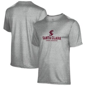 Men's ProSphere Gray Santa Clara Broncos Cross Country T-Shirt