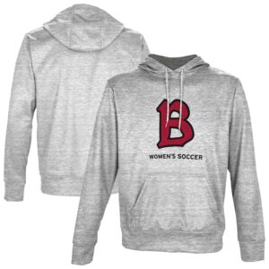 Men's ProSphere  Gray Benedictine Eagles Women's Soccer Pullover Hoodie