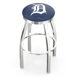 Detroit Tigers 36" Chrome Swivel Counter Stool