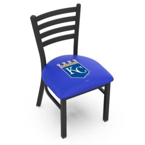 Kansas City Royals 18" Chair with Black Wrinkle Finish