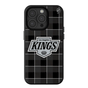 Keyscaper   Los Angeles Kings Plaid iPhone Magnetic Bump Case