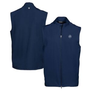 Men's 2025 U.S. Amateur Levelwear Navy Firstlite Full-Zip Vest