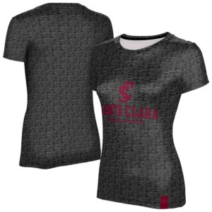 Women's ProSphere  Charcoal Santa Clara Broncos Cross Country 1.0 T-Shirt