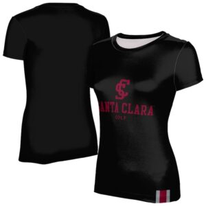 Women's ProSphere  Black Santa Clara Broncos Golf 1.0 T-Shirt