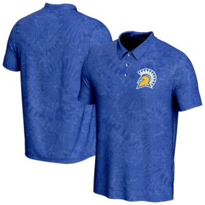 Men's ProSphere Royal San Jose State Spartans Blend 2.0 Polo