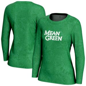 Women's ProSphere  Green North Texas Mean Green Long Sleeve T-Shirt