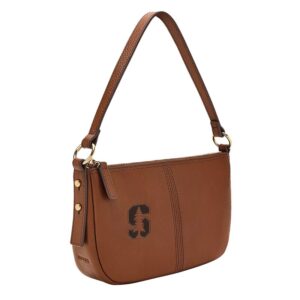 Fossil  Stanford Cardinal Jolie Leather Crossbody Bag