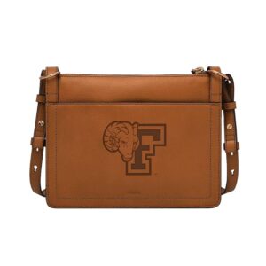 Fossil  Fordham Rams Taryn Leather Crossbody Bag
