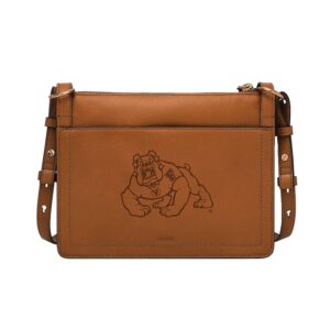 Fossil  Fresno State Bulldogs Taryn Leather Crossbody Bag