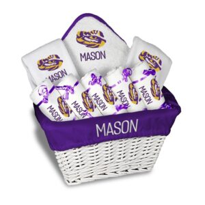 Chad & Jake LSU Tigers Personalized Large Gift Basket