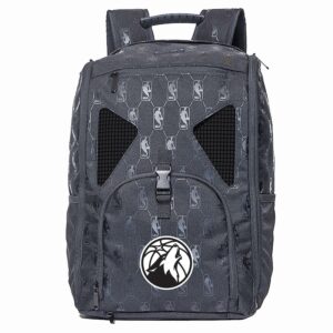 POINT3 Black Minnesota Timberwolves 2024/25 City Edition Road Trip Tech Backpack