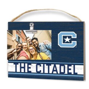 Citadel Bulldogs Clip It Wooden Photo Frame