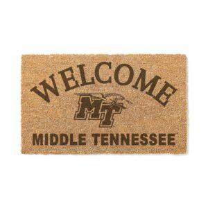 MTSU Blue Raiders 18" x 34" Welcome Coir Doomat