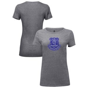 Women's 1863FC  Heather Gray Everton Color Badge Tri-Blend T-Shirt