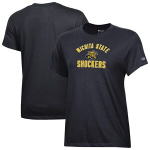 Women's Champion  Black Wichita State Shockers Core T-Shirt