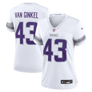 Women's Nike Andrew Van Ginkel  White Minnesota Vikings Alternate Game Jersey
