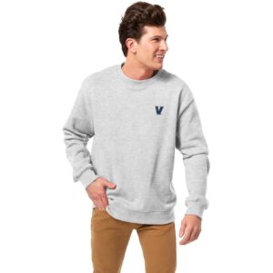 Men's League Collegiate Wear  Heather Gray Villanova Wildcats Essentials 2.0 Pullover Sweatshirt