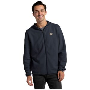 Men's League Collegiate Wear Navy Georgia Tech Yellow Jackets Summit Full-Zip Hoodie