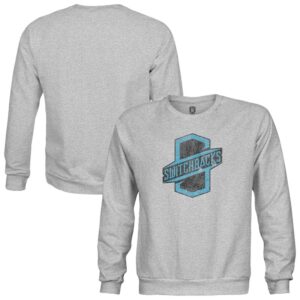 Youth 1863FC Heather Gray Colorado Springs Switchbacks FC Color Badge Pullover Sweatshirt