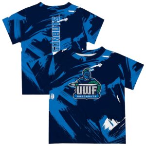 Toddler Vive La Fete  Navy West Florida Argonauts Paint Brush T-Shirt