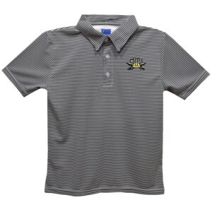 Toddler Vive La Fete Black Northern Kentucky University Norse Pencil Stripe Polo