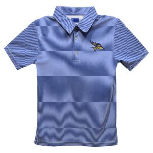 Youth Vive La Fete  Royal Cal State Bakersfield Roadrunners Pencil Stripe Polo