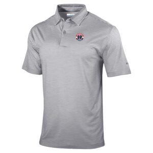 Men's Columbia  Gray Washington Wizards Golden Hills Polo